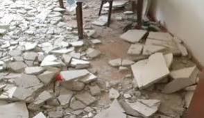 Փլուզվել է չշահագործվող շինության տանիքը